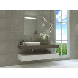 Зеркало для ванной Devit Optima 50х70 см с LED подсветкой 5210130