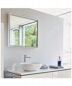 Дзеркало для ванної Duravit L-Cube 80х70 см з підсвічуванням LC738100000