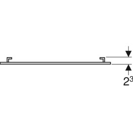 Дзеркало для ванної кімнати Geberit Selnova Square 60х75 см 502.891.00.1