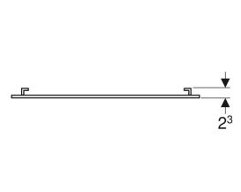 Зеркало для ванной Geberit Selnova Square 80х75 см 502.892.00.1