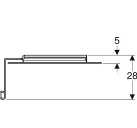 Зеркало для ванной Kolo Lehnen Funktion 65,5х55 см с возможностью наклона левое L31201200
