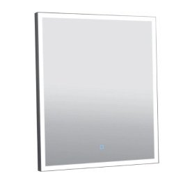Зеркало для ванной комнаты Аквародос Luce sensor 60х70 см с подсветкой черный АР000112804