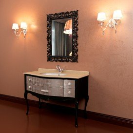 Зеркало для ванной Marsan Angelique 100х75 см венге Angelique100х75wenge