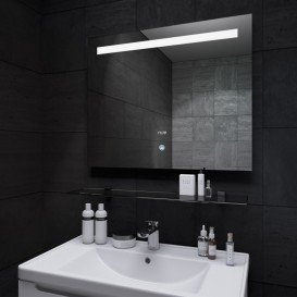 Дзеркало для ванної Sanwerk Lava DeLuxe 70х65 см з LED-підсвіткою ZL0000121