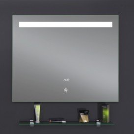 Дзеркало для ванної Sanwerk Lava DeLuxe 80х65 см з LED-підсвіткою ZL0000122