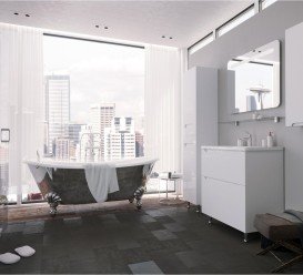 Зеркало для ванной Sanwerk Lava Калипсо 90х65 см с LED-подсветкой ZL0000181