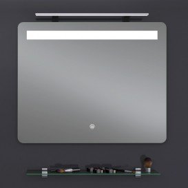 Зеркало для ванной Sanwerk Lava Рада 80х65 см с LED-подсветкой ZL0000171