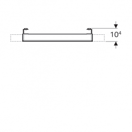 Дзеркало Geberit iCon 60х75 см з підсвічуванням 840760000
