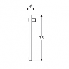 Дзеркало Geberit iCon 60х75 см з підсвічуванням 840760000