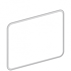 Зеркало Geberit myDay 100х70 см с подсветкой 824300000