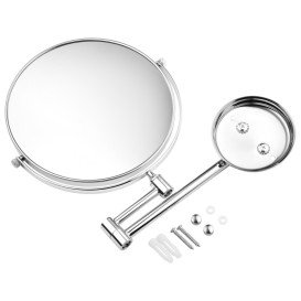 Зеркало косметическое Kroner KRP Graz-C1118 с 2-кратным увеличением хром CV035558