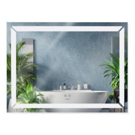 Дзеркало Kroner KRP Spiegel HR1-8060 80х60 см з LED-підсвічуванням та антизапітнінням CV030030