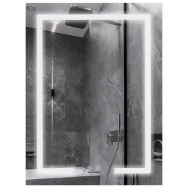 Дзеркало Kroner KRP Spiegel VR2-5080 50х80 см з LED-підсвічуванням та антизапітнінням CV035333
