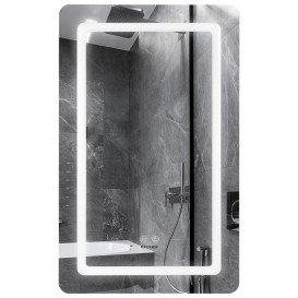 Дзеркало Kroner KRP Spiegel VR6-5080 50х80 см з LED-підсвічуванням та антизапітнінням CV035334