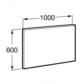 Зеркало настенное прямоугольное Roca Victoria Basic 100х60 корпус ДСП A812329406