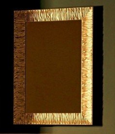 Дзеркало настінне в рамі Kerasan Retro 70х100 см золото 736503