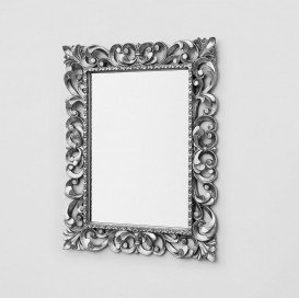 Дзеркало у ванну кімнату ArtCeram Barocca 73х93 см срібло ACS001 51