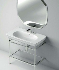 Зеркало в ванную комнату ArtCeram Civitas 90х90 см CIA011