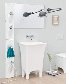 Дзеркало у ванну кімнату ArtCeram Square 86х60 см ACS010