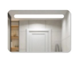 Зеркало в ванную комнату Мойдодыр Baki 120x80 см с LED подсветкой 00-0009334