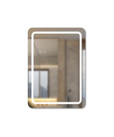 Дзеркало у ванну кімнату Мийдодир Tina 50x70 см з LED підсвічуванням 00-0009226