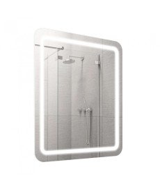 Зеркало в ванную комнату Мойдодыр Tina 70x80 см с LED подсветкой 00-0009228