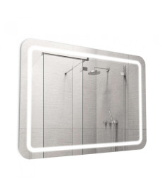 Зеркало в ванную комнату Мойдодыр Tina 75x100 см с LED-подсветкой 00-0009229