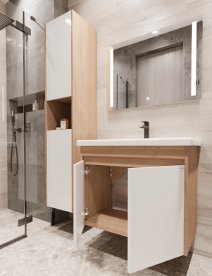 Дзеркало у ванній кімнаті Radaway 60Х80 см з LED підсвічуванням D2205-6080