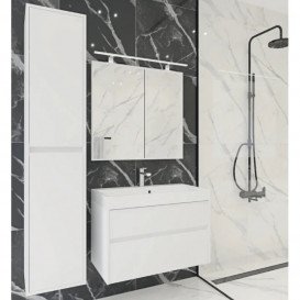 Дзеркало у ванній кімнаті Radaway Elegant c LED підсвічуванням 80x80 см білий D1103-8080