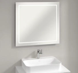 Дзеркало у ванній кімнаті Villeroy & Boch Finion 80х75 см з підсвічуванням F6008000