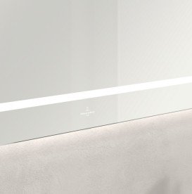 Зеркало в ванную комнату Villeroy & Boch Finion 120х75 см с подсветкой обогревом и аудиосистемой G6101200