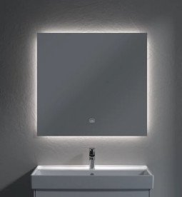 Зеркало в ванную комнату Villeroy & Boch More to See Lite 80х75 см с подсветкой A4598000