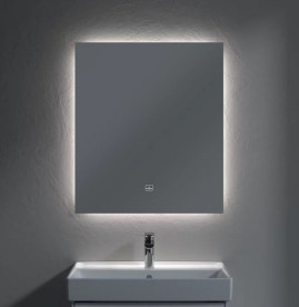 Дзеркало у ванну кімнату Villeroy & Boch More to See Lite 65х75 см з підсвічуванням A4596500