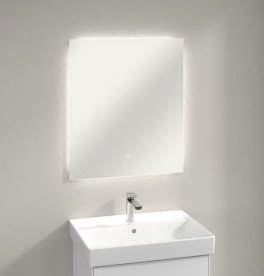 Дзеркало у ванну кімнату Villeroy & Boch More to See Lite 65х75 см з підсвічуванням A4596500