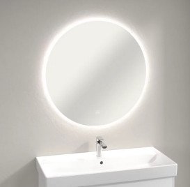 Дзеркало у ванну кімнату Villeroy & Boch More to See Lite ⌀85 см з підсвічуванням A4608500