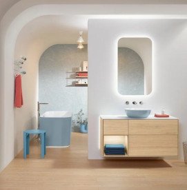 Зеркало в ванную комнату Villeroy & Boch More to See Lite 60х100 см с подсветкой A4611000