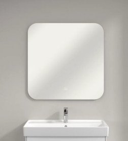 Зеркало в ванную комнату Villeroy & Boch More to See Lite 80х80 см с подсветкой A4628000