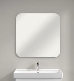 Зеркало в ванную комнату Villeroy & Boch More to See Lite 80х80 см с подсветкой A4628000