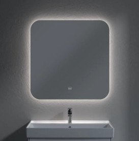 Зеркало в ванную комнату Villeroy & Boch More to See Lite 80х80 см с подсветкой A4628000