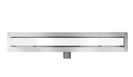 Желоб водосточный Besco Virgo 60 см стекло белый OL-60-VW