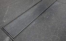 Жолоб водостічний Besco Virgo Basic 70 см під плитку нержавіюча сталь OL-70-VB