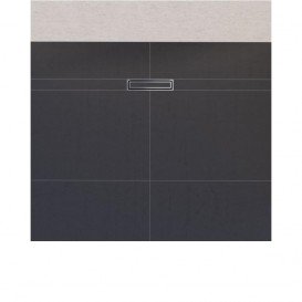 Накладная панель для водосточного желоба Geberit CleanLine для облицовки плиткой 154.455.00.1