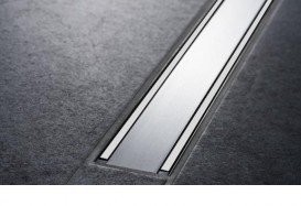 Накладная панель для водосточного желоба Geberit CleanLine60 полированный металл/матовый металл 154.457.KS.1