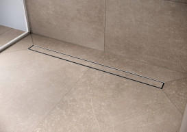 Желоб водосточный Hansgrohe RainDrain Compact для стандартного монтажа 700 мм под плитку нержавеющая сталь 56177000