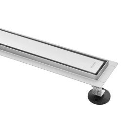 Желоб водосточный Kroner KRP Eifel-F80Fliese с решеткой 800 мм нержавеющая сталь CV034174