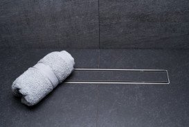 Желоб водосточный Pestan Confluo Primo Compact Line 850 мм хром матовый 13702512