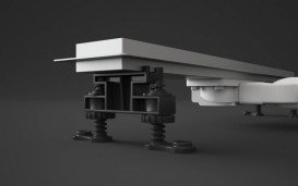 Жолоб водостічний Radaway Slim 550 мм нержавіюча сталь 5L055S