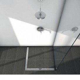 Жолоб водостічний TECE TECEdrainline кутовий з гідроізоляцією Seal System 900х900 мм нержавіюча сталь 610900