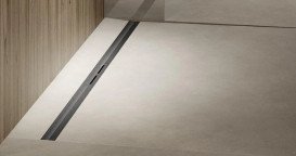 Желоб водосточный TECE TECEdrainprofile 800 мм с черным PVD покрытием сатин черный 670821