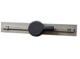 Желоб водосточный VBI Fort Slim с решеткой 70 см нержавеющая сталь хром VBI-060207CH